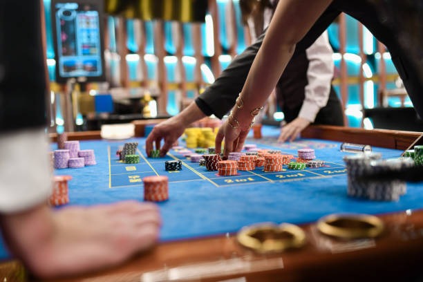 AduQ live dealer table with multi-camera setup