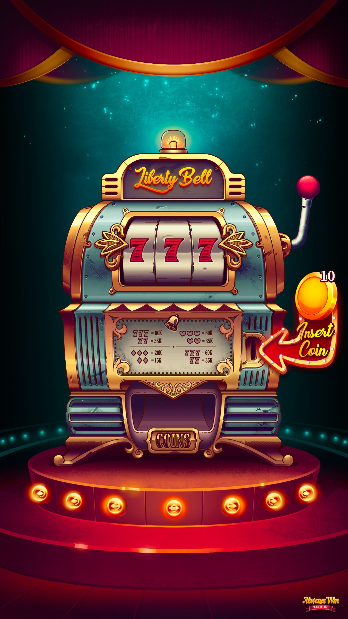 HD mode with full particle effects HD gem cluster animation